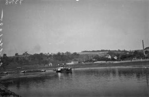 Elbschiffer, ein Schleppzug auf der Elbe