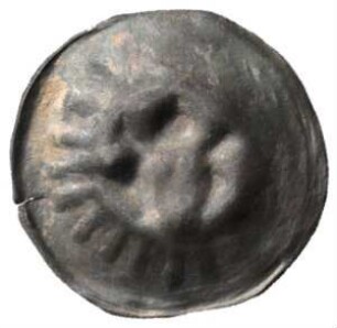 Fundmünze, Hohlpfennig, 1240 - 1280