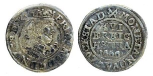 1/16 Taler, Kgl. Linie Frederik III (1648 - 1670)
