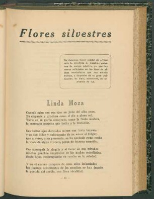 Flores silvestres