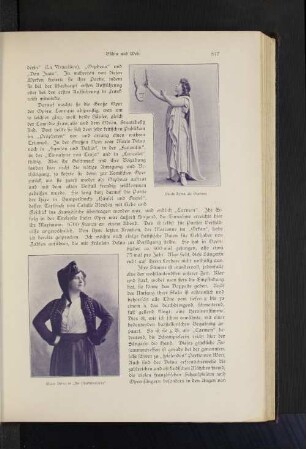 Marie Delma als Orpheus