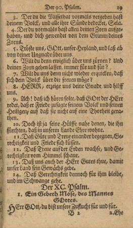 Der XC. Psalm
