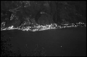 San Salvatore: Blick auf Campione vom San Salvatore