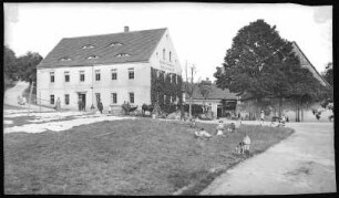 Burkhardswalde. Gasthof und Brauerei