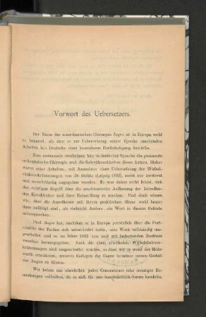 Vorwort des Uebersetzers.