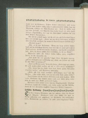 Erfüllte Hoffnung