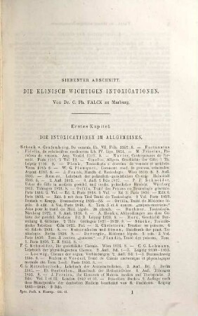 Intoxicationen, Zoonosen und Syphilis