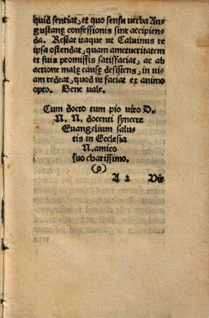 Clarissimi Viri Philippi Melanthonis sententia de Coena Domini