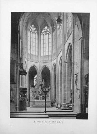 Kolin: Blick in den Chor