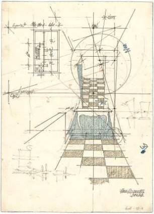Döllgast, Hans; Augsburg (Bayern); Wohnhaus Fritz Döllgast - Perspektive