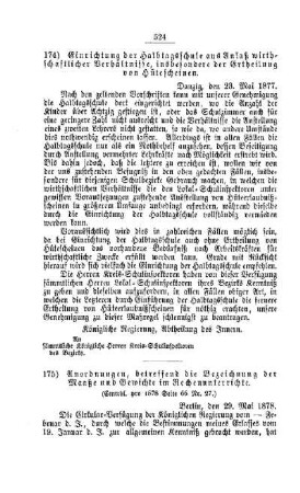 Anordnungen, betreffend die Bezeichnung der Maaße und Gewicht im Rechenunterrichte : [V. Volksschulwesen]