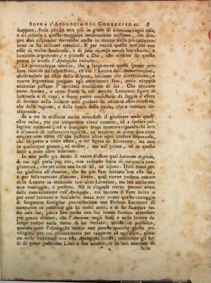 Sentimento critico di p. c. c. d. s. r. i. su quello scrivesi nell' apologia del congresso notturno delle Lammie si contra l'anonimo autore delle "Critiche animavversioni", come contra il P. Daniele Concina