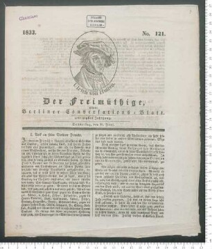 "Am zwanzigsten Junius"