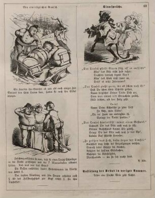 "Ein einträglicher Rausch" "Sinnsprüche"