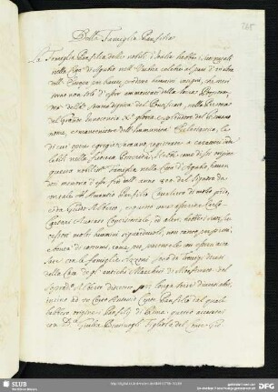 Della famiglia Panfilia.