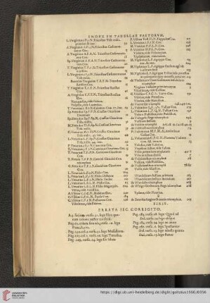 Errata sic corrigitio