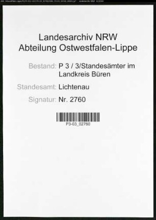 Namensverzeichnis Lichtenau, Todesfälle