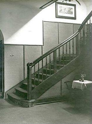 Fischer, Theodor; Schweinfurt (Bayern); Haus Wirsing - Treppe