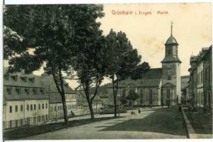 Grünhain. Markt