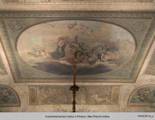Toilette der Venus und Episoden der Venusgeschichte in Grisaille : Toilette der Venus
