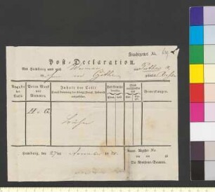 Brief von Perthes & Besser an Goethe, Johann Wolfgang von