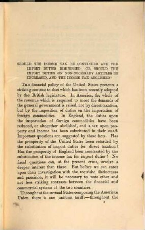 Tracts on finance and trade submitted to the consideration of the electors of the united Kingdom, 2