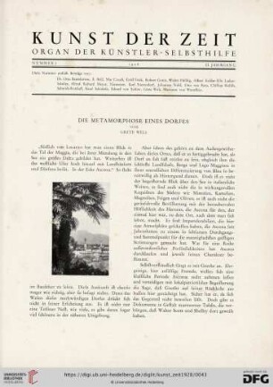 2: Die Metamorphose eines Dorfes
