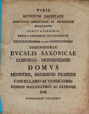 Diss. inaug. med. de sanguinis colore rubro