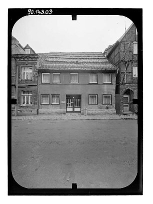 Bützow, Gödenstraße 2 a. Wohnhaus. Straßenfront