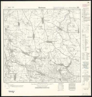Meßtischblatt 3079 : Marienau, 1932 : Marienau. - Hrsg. 1884, bericht. 1932. - 1:25000. - [Berlin]: Reichsamt für Landesaufnahme, 1932. - 1 Kt.