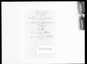 Finanzetat für 1867/1870 (1867-1870)