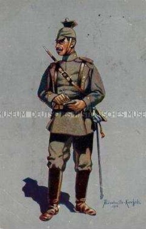 Gefreiter des I. Bayerischen Ulanenregiments