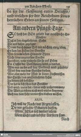 Am andern Pfingst-Tage