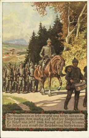 Der Hauptmann er lebe [...]