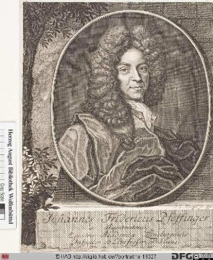Bildnis Johann Friedrich Pfeffinger