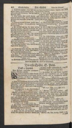 [19.] Die erste Epistel. S. Petri