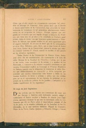 El viaje de José Ingenieros
