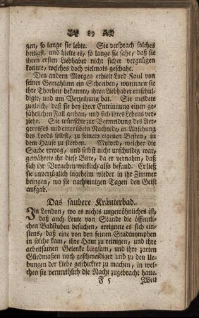 Das saubere Kräuterbad.