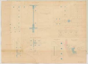 Schmiedeeiserne Bogenbrücke Monatskonkurrenz Juni 1861: Zahlreiche Kostruktionsdetails