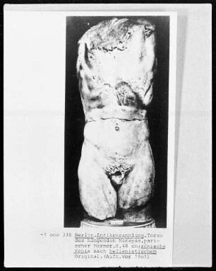 Torso des hängenden Marsyas
