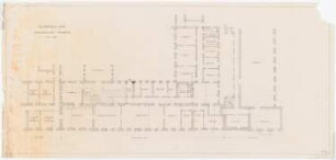 Auswärtiges Amt, Berlin-Mitte Umbau: Teilgrundriss Obergeschoss 1:100