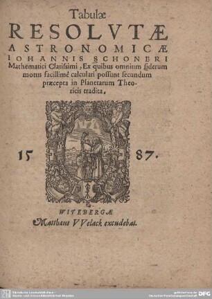 Tabulae Resolutae Astronomicae