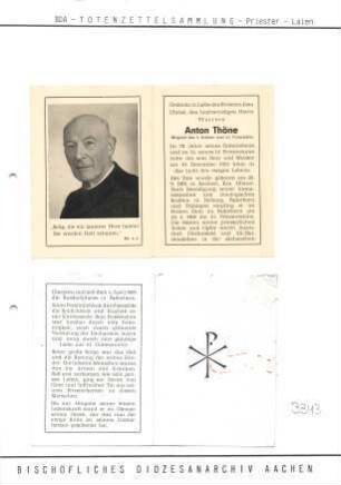 Thöne, Anton