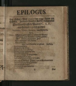 Epilogus.