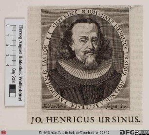 Bildnis Johann Heinrich Ursinus