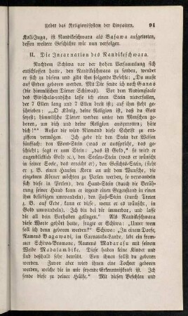 91-94, II. Die Incarnation des Nandikeschwara
