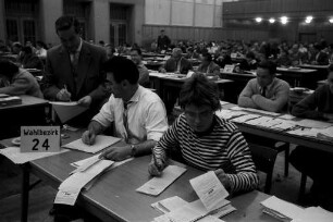 Gemeinderatswahl am 8. November 1959.