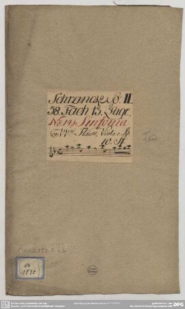 Giove in Argo. Excerpts. Arr - Mus.2159-F-4b : orch - F