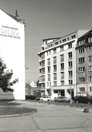 Dresden-Altstadt. Wohn- und Geschäftshaus, Laurinstraße 6. Straßenansicht