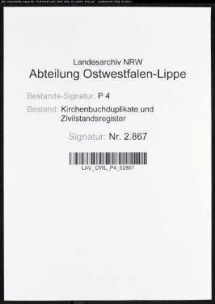 Kirchenbuchduplikat der evangelischen Gemeinde Eickel, Stadt Wanne-Eickel (GHT 1871-1874, K 1872). (Gemeinde: Evangelische Gemeinde, Eickel)